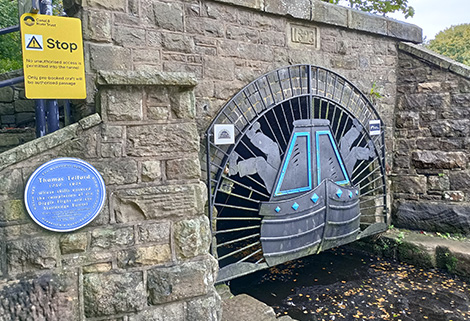 The standedge tunnel entrance